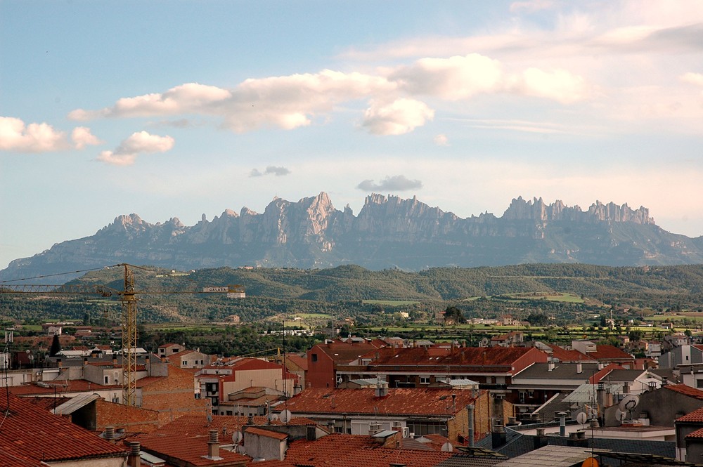 Montserrat Mountains - landscape picture