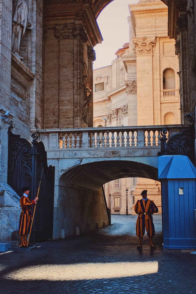Vatican Image - Guards