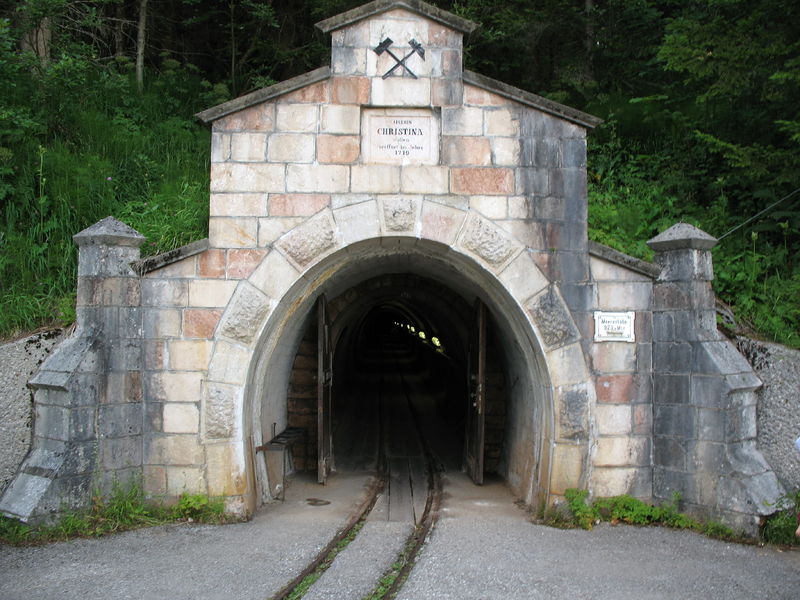 Hallstatt Salt Mine Entrance