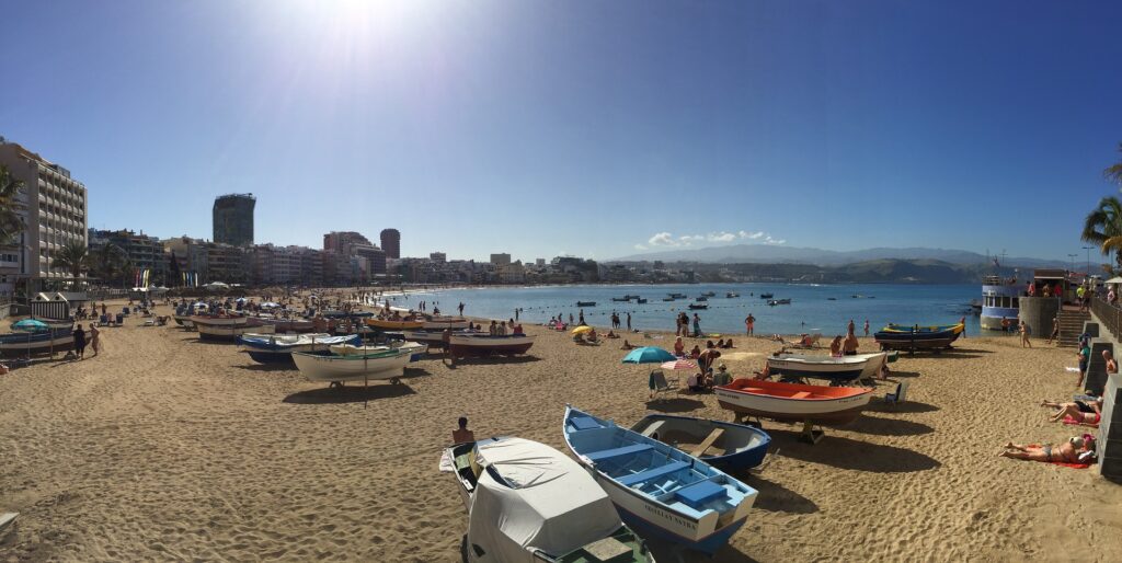 Gran Canaria beach front 